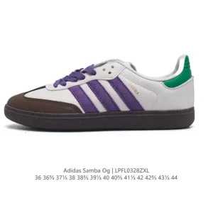 Adidas Originals Samba OG Shoes Classic White Leather Sneakers