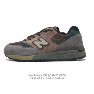 New Balance 998 Men's Retro Running Shoes - Thick Sole & Encap Cushioning