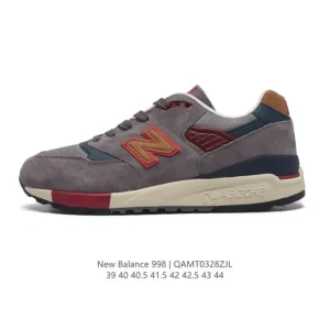 New Balance 998 Retro Men's Sneakers Encap Cushioning 3M Reflective Thick Sole