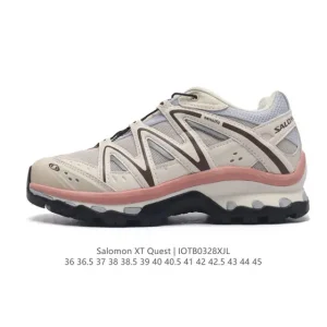 Salomon Xt-Quest Beige Outdoor Hiking Shoes