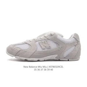 Miu Miu x New Balance 530 Sl Retro Running Shoes Brown Suede