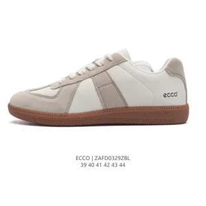 ECCO Men's Lifestyle Shoes - Classic Leather Casual Sneakers