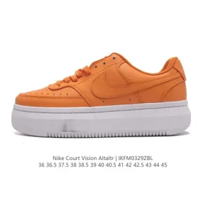 Nike Court Vision Alta Ltr Women's and Men's Shoes - White/Black