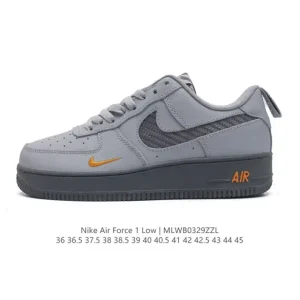 Nike Air Force 1 Low White Leather Sneakers