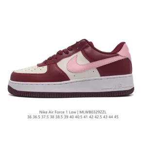 Nike Air Force 1 Low White Leather Sneakers