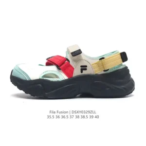 FILA Fusion Women's Retro Chunky Sole Sandals - T12W32 1Fao