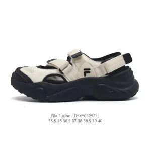 FILA Fusion Women's Chunky Sole Retro Sneakers - T12W32 1Fao