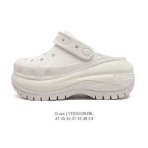 Crocs Women's Baya Platform Sandal - Sandal with Thick Sole for Leg Lengthening