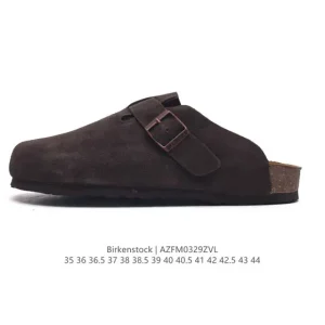 Birkenstock Boston Vl Suede Leather Clog