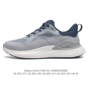 Adidas Switch Fwd Running Shoes - Thick Sole Cushioned Running Shoes for Women and Men