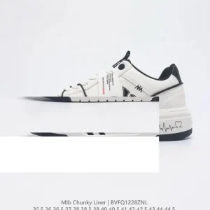 MLB Chunky Liner Retro Street High-Top Low-Top Casual Sneakers