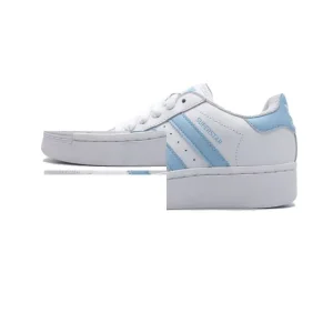 Adidas Originals Superstar Xlg Shell Toe Low Platform Chunky Sneakers for Women