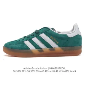 Adidas Originals Gazelle Indoor Retro Suede Sneakers Classic Gum Sole Shoes