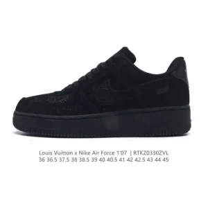Louis Vuitton x Nike Air Force 1 Low 'White' - Luxury Collaboration Sneaker