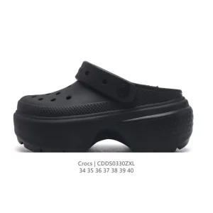 Crocs Women's Baya Platform Sandal - Thick Sole Height Increase Beach Shoe