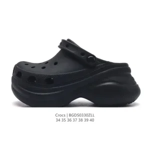 Crocs Women's Platform Slide Sandals for Beach and Casual Wear