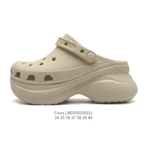 Crocs Women's Platform Slide Sandals for Beach and Casual Wear
