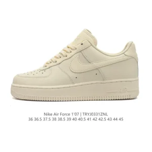 Nike Air Force 1 '07 Low DM0211 White Leather Sneakers