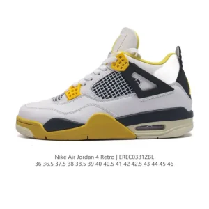 Jordan Air Retro 4 OG AQ9129-101 Men's Women's Basketball Shoes