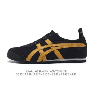 ASICS Onitsuka Tiger Mexico 66 Slip On Vintage Running Shoes