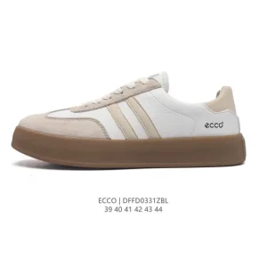 ECCO Men's Lifestyle Shoes - Classic Leather Casual Sneakers