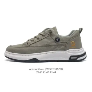 Adidas Originals Men's Low-Top Lifestyle Sneaker - Classic Retro Court Style with Thick Sole