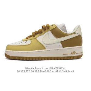 Nike Air Force 1 '07 Low White Leather Sneakers