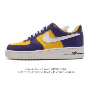 Nike Air Force 1 '07 Low White Leather Sneakers