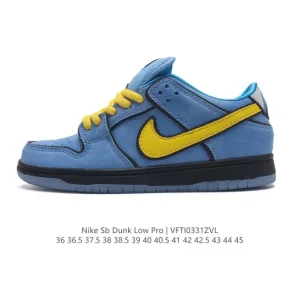 Nike SB Dunk Low Pro Fz8319 300 Denim Unisex Skate Shoes Retro Board Shoes