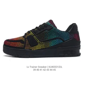 Louis Vuitton LV Trainer Sneaker Low Men Fashion Luxury Shoes
