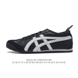ASICS Onitsuka Tiger Mexico 66 Classic Leather Sneakers