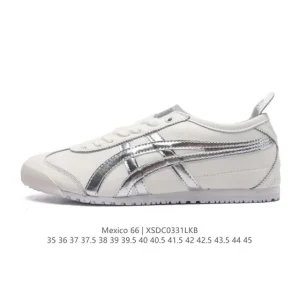 ASICS Onitsuka Tiger Mexico 66 Leather Vintage Sneakers