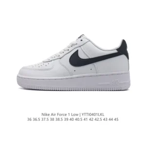 Nike Air Force 1 '07 Low Leather White Sneakers