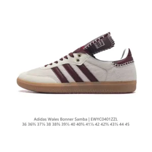 Wales Bonner X Adidas 2023 Autumn Winter Collaboration Classic Retro Low Top Sneaker