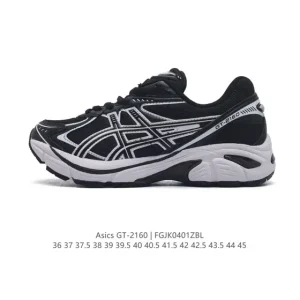 ASICS GT-2 Gel Vintage Running Shoes Black Silver Yellow