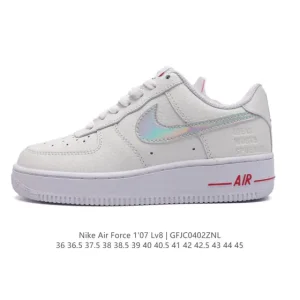Nike Air Force 1 '07 Low White Leather Sneakers