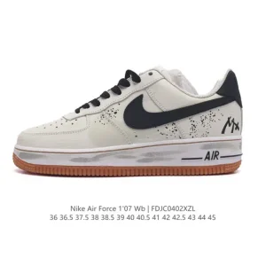 Nike Air Force 1 '07 Low DM0576 White Leather Sneakers