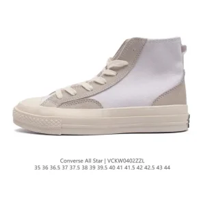 Converse All Star Leather High Top Unisex Shoes Classic Vintage Style