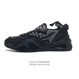 Fendi Men's 2024 Chinese New Year Retro Chunky Sole Sneakers