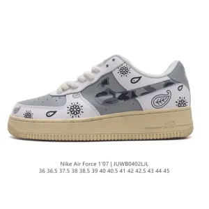 Nike Air Force 1 '07 Low White Leather Sneakers