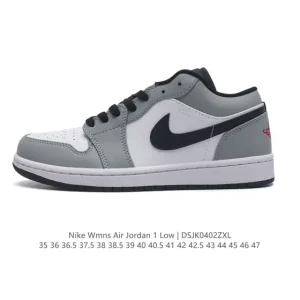 Jordan Air 1 Low Retro Classic Leather Sneakers