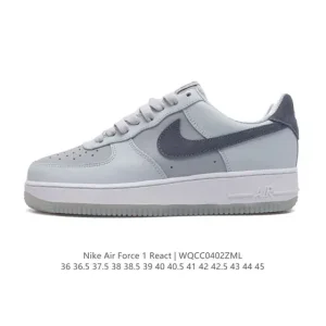 Nike Air Force 1 '07 Low White Leather Sneakers