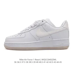 Nike Air Force 1 Low Fv5948 White Leather Sneakers