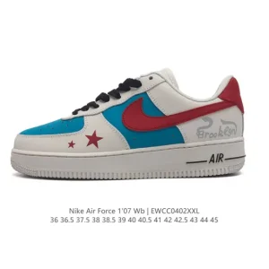Nike Air Force 1 '07 Low White Leather Sneakers
