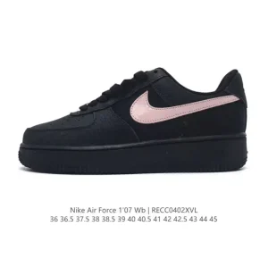 Nike Air Force 1 '07 Low White Leather Sneakers