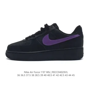 Nike Air Force 1 '07 Low White Leather Sneakers