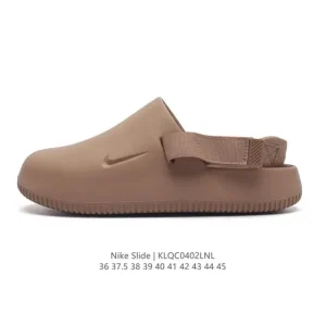 Nike Calm Slide Slippers & Sandals - Unisex Comfort Slide Sandals with EVA Foam and Coconut Leather