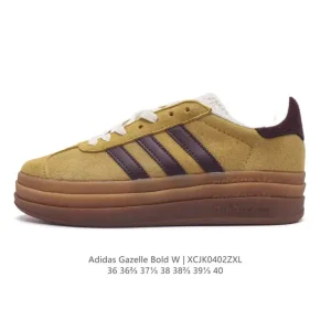 Adidas Gazelle Bold Women's Retro Thick Sole Sneakers