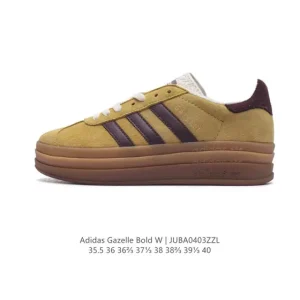 Adidas Gazelle Bold Women's Retro Vintage Thick Sole Sneakers