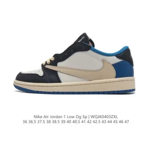 Jordan Air 1 Low OG SP Military Blue Reverse Swoosh